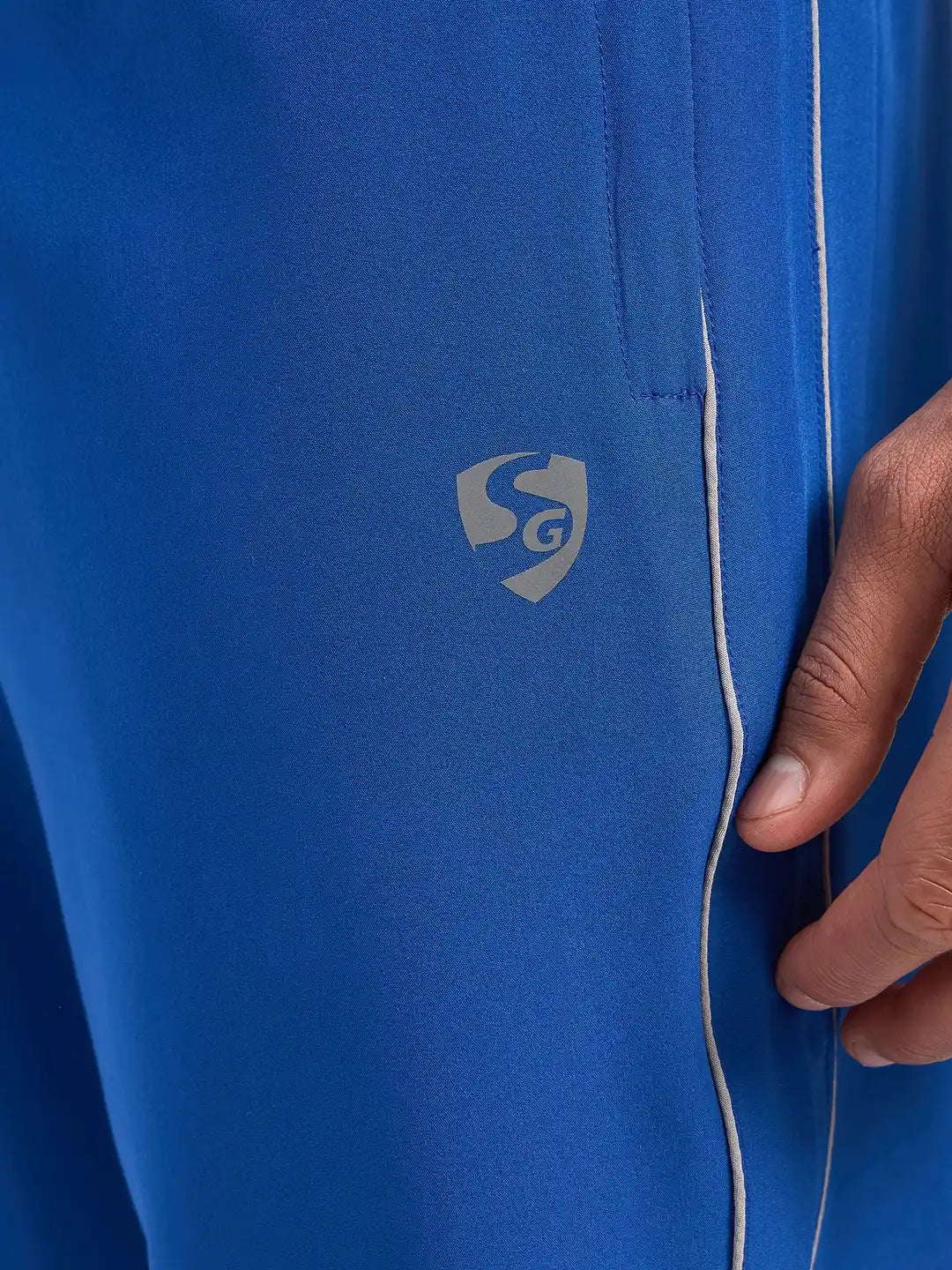 SG H1MTP84011 Men Royal Blue Track Pant