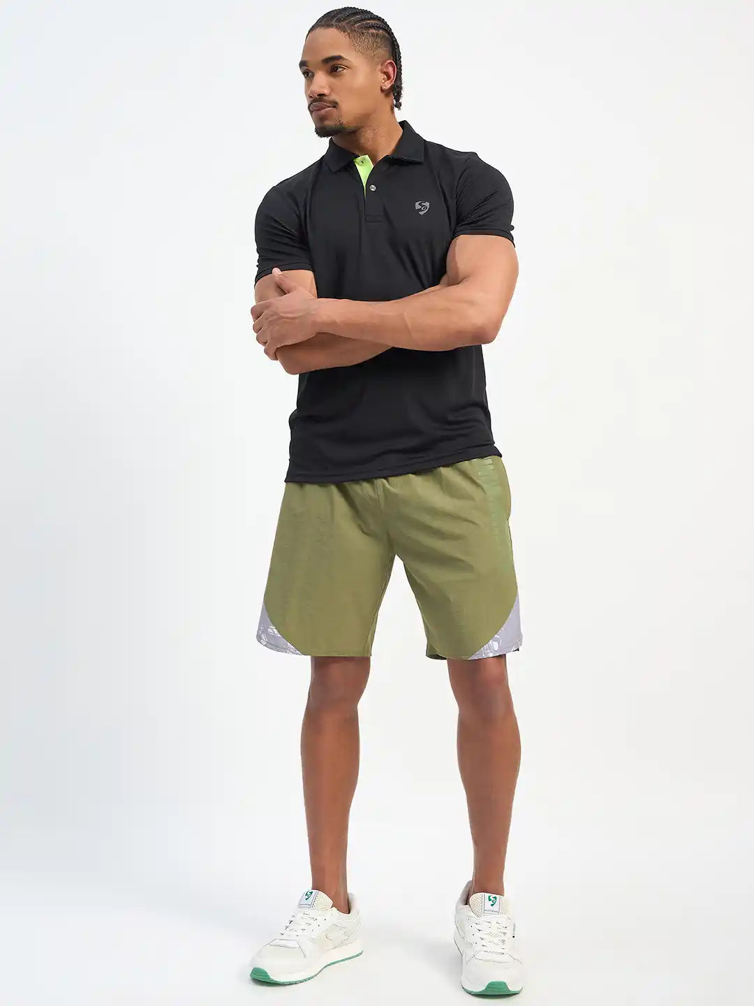 SG H1MS83941 Men Dry Leaf Shorts