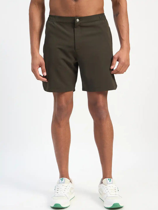 SG H1MS83922 Men Olive Shorts