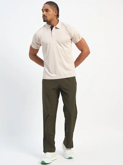 SG H2MP83852 Men Light Grey Polo T-Shirt