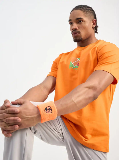 SG H1MT84171 Men Orange T-Shirt