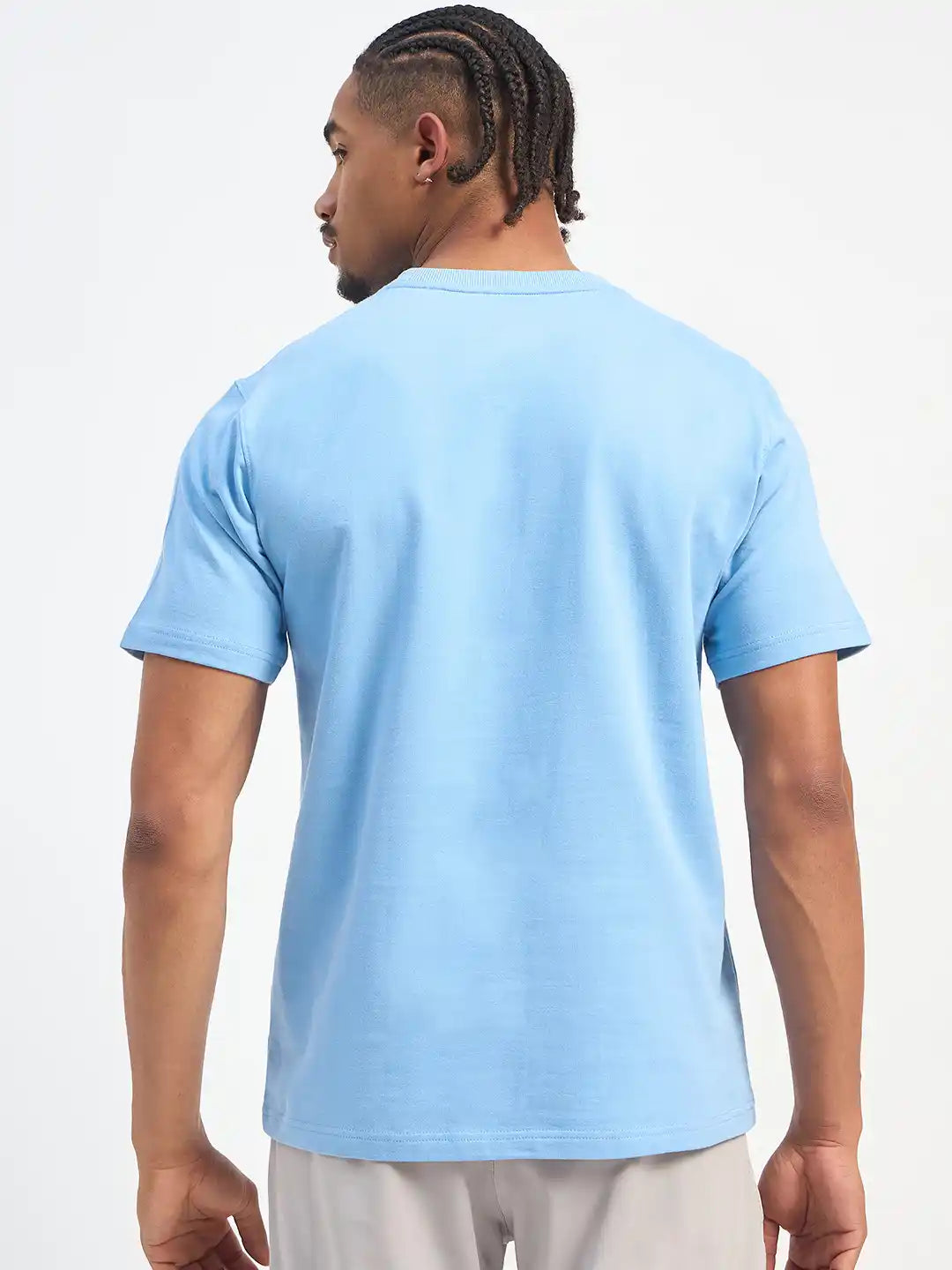 SG H1MT83181 Men Blue T-Shirt