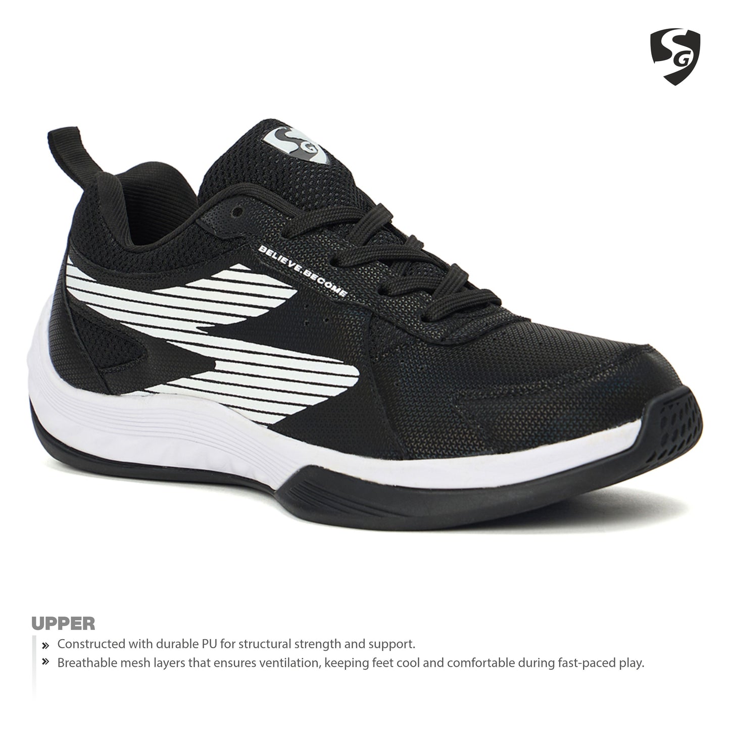 SG EASE Shoes Black/White