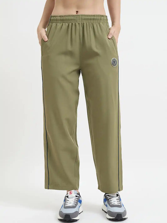 SG H1WTP83502 Women Khaki Track Pant