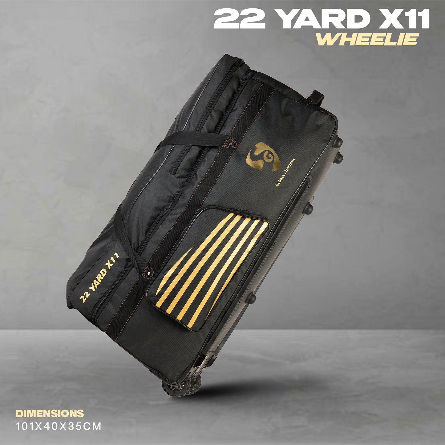 Kit Bag SG 22 YARD X11 WHEELIE KITBAG
