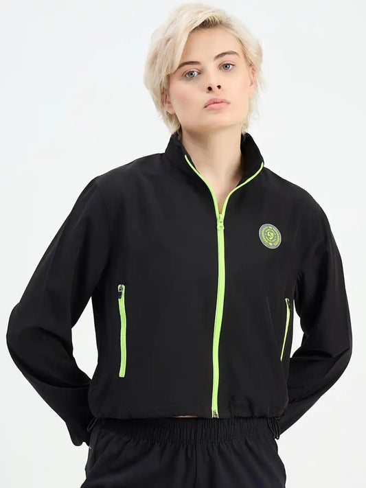 SG H1WJ83532 Women Black Jacket