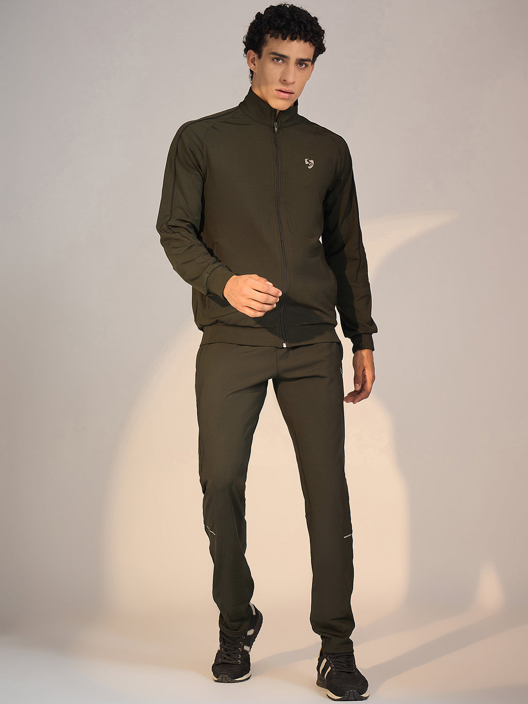 JACKET MEN SG H3MJ8242 OLIVE/BLACK