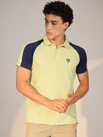 POLO MEN SG H3MP8214 APPLE GREEN/NAVY