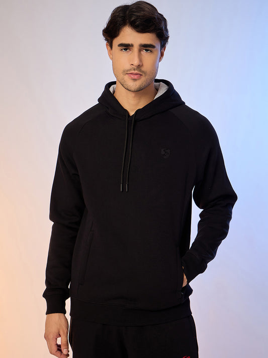 HOODIE MEN SG H4MH8248 BLACK