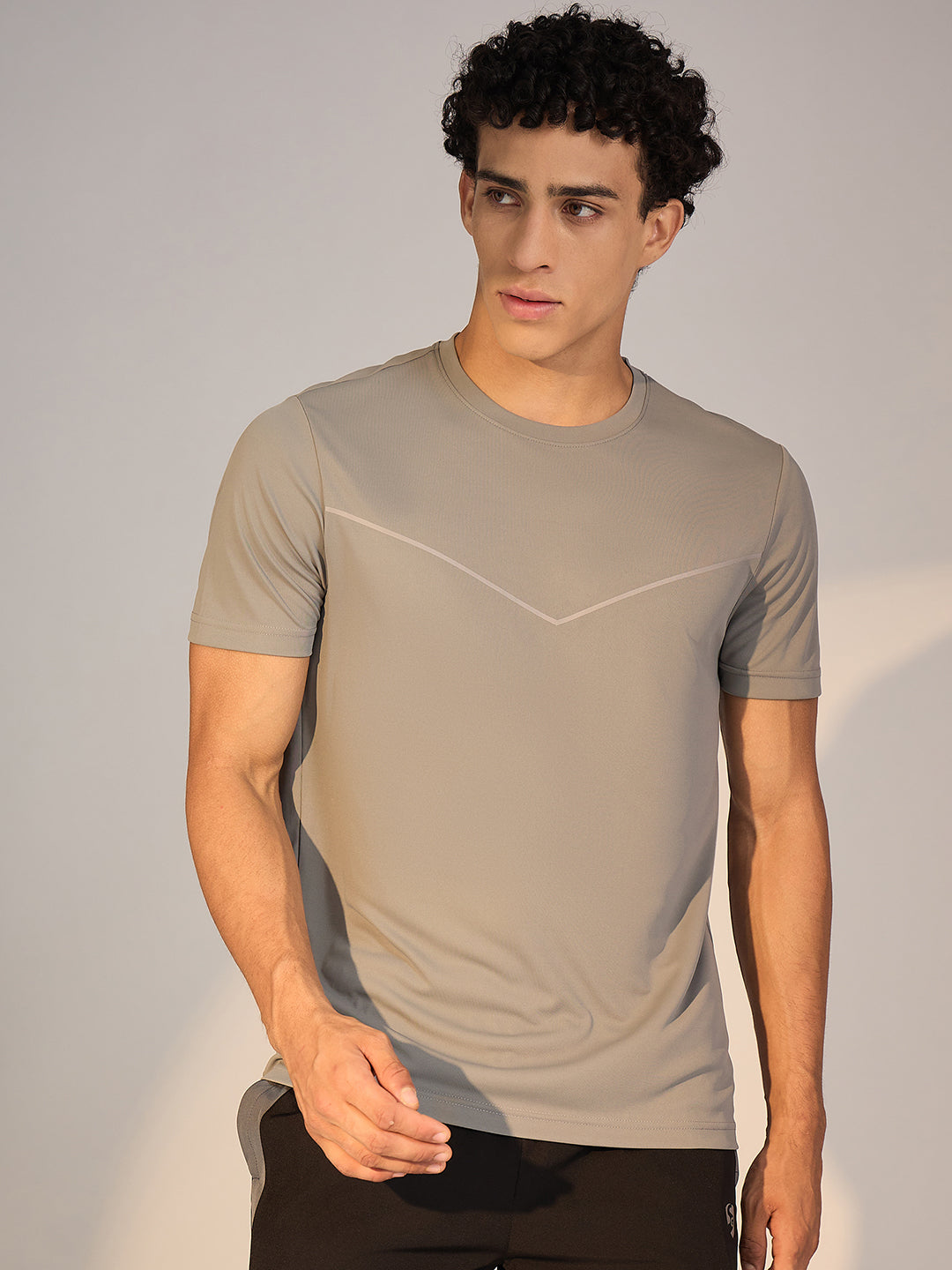 T-SHIRT MEN SG H3MT8207 GREY