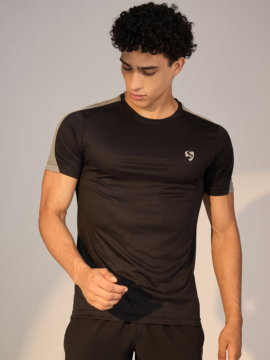 T-SHIRT MEN SG H3MT8208 BLACK