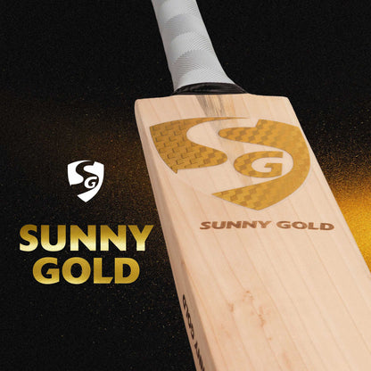 SG Sunny Gold® Finest English Willow grade 2 Cricket Bat (Leather Ball)