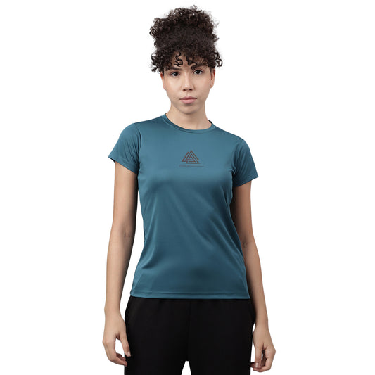 SG Women's & Girl's Round Neck T-Shirt | Ideal for Sports, Regular & Fashion Wear