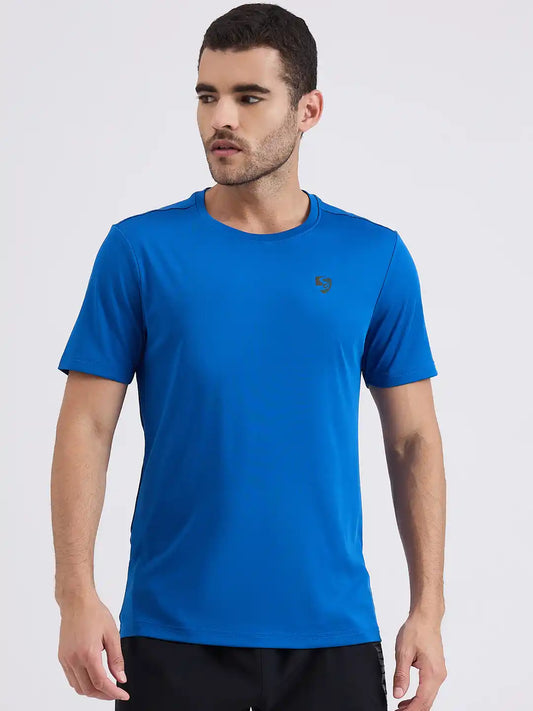 SG H1MT83721 Men Aqua T-Shirt