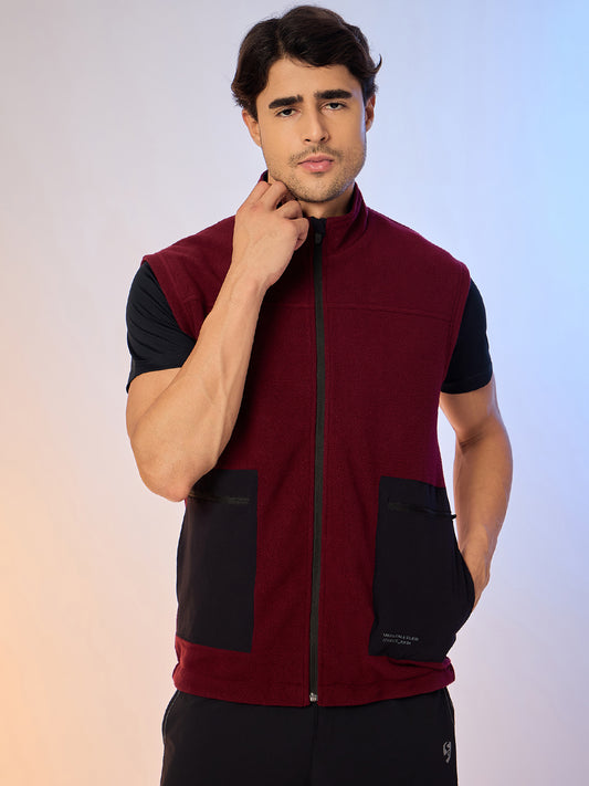 JACKET S/L MEN SG H4MJ8239 MAROON