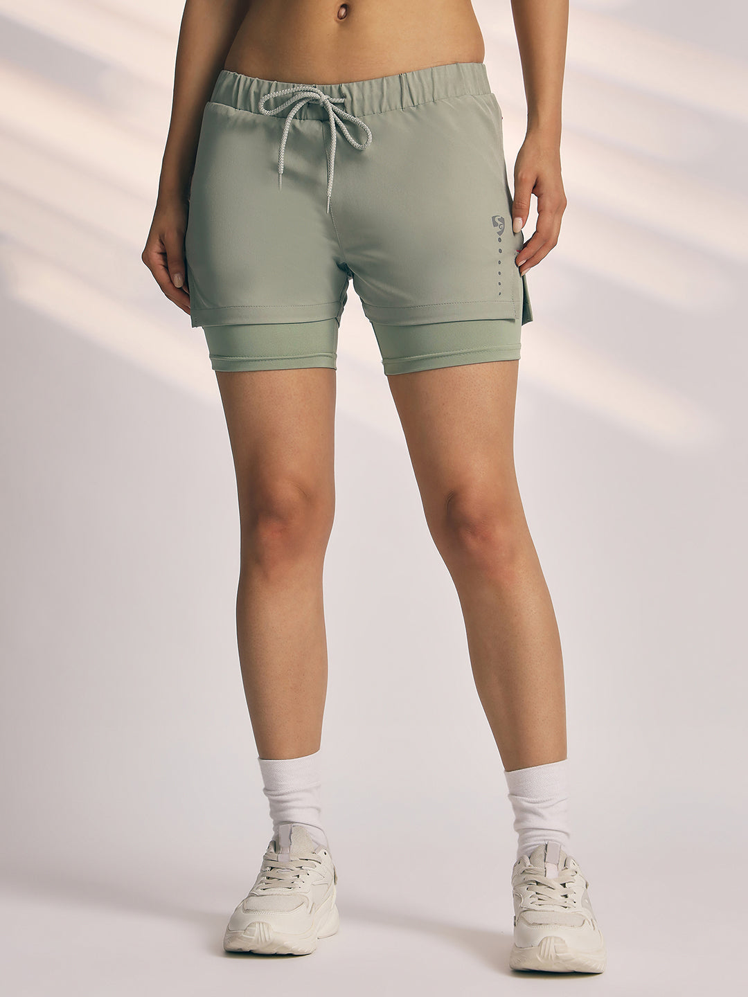 SHORTS WOMEN SG H3WS8272 JADE GREEN