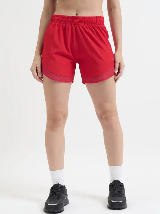SG H1WS83301 Women Red Shorts