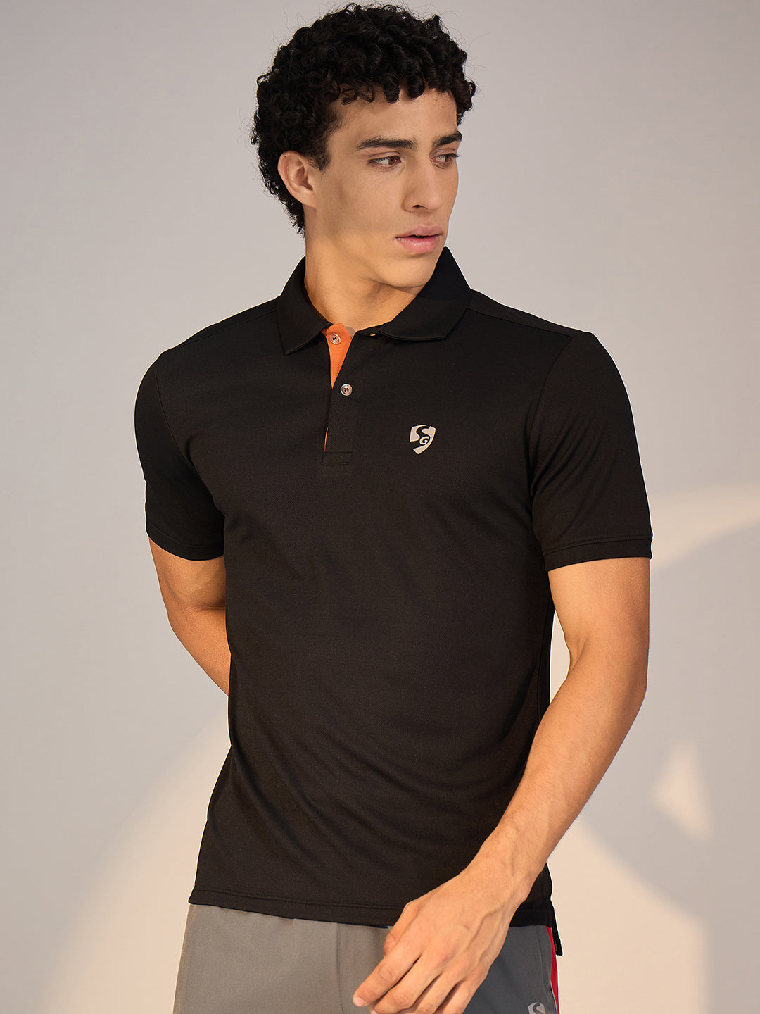 POLO MEN SG H3MP8216 BLACK
