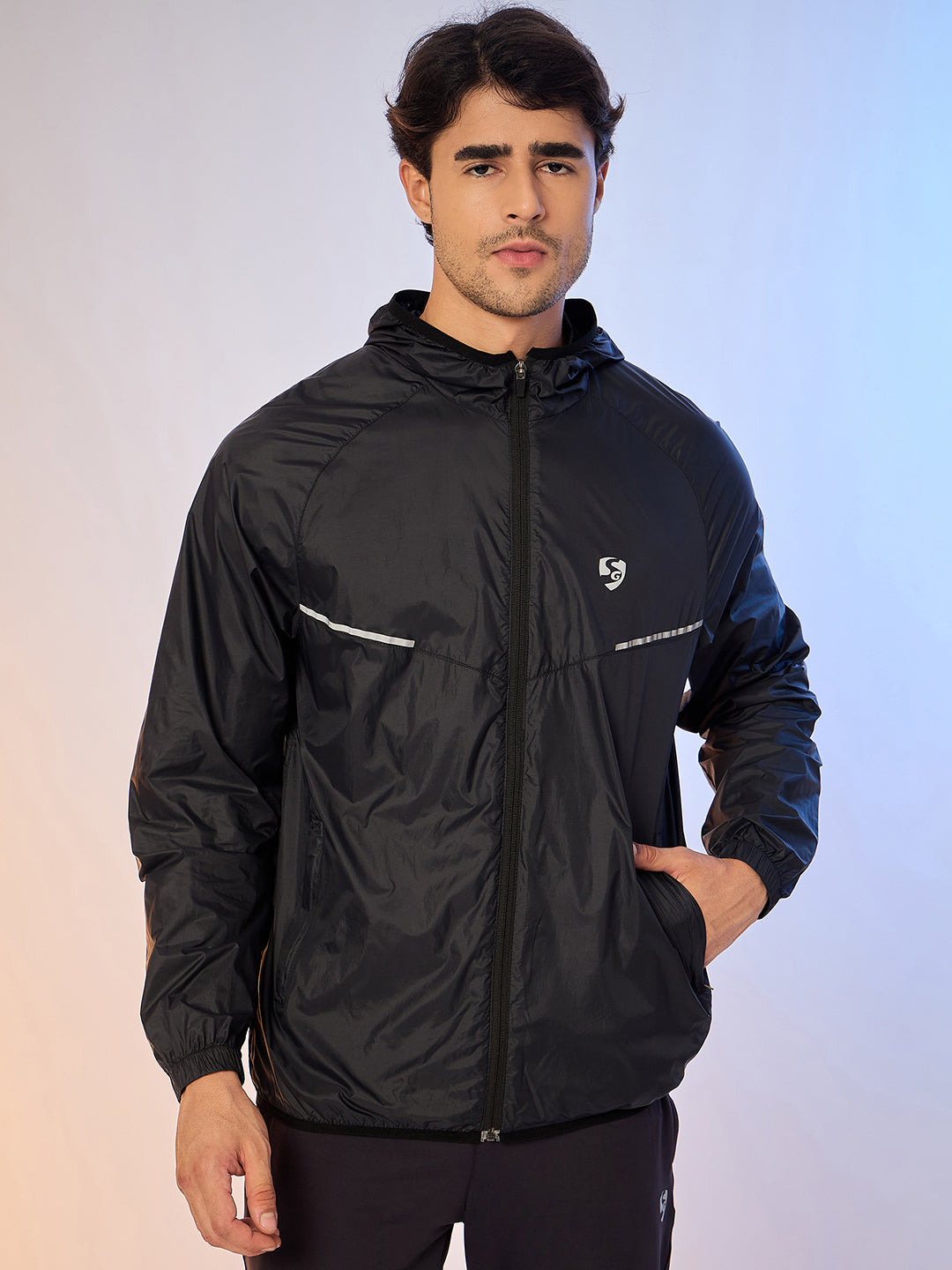 JACKET MEN SG H3MJ8241 BLACK