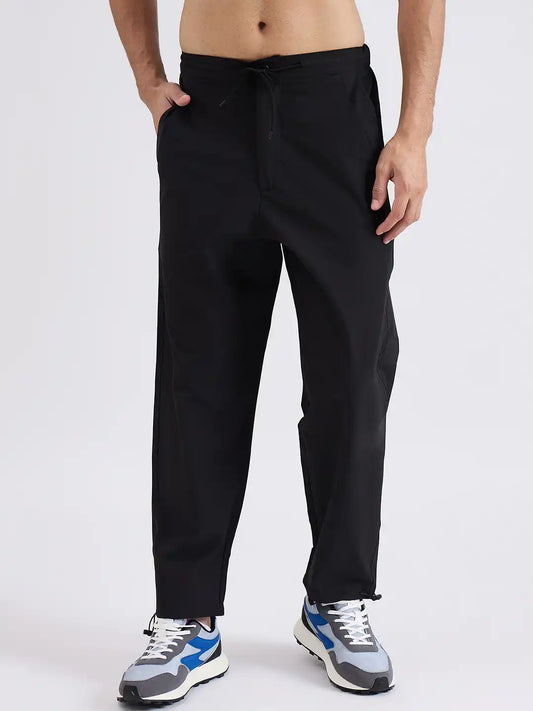 SG H1MTP84121 Men Black Track Pant