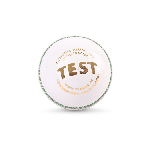SG Test White Youth Leather Cricket Ball