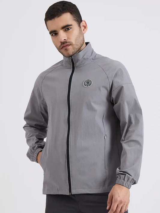 SG H1MJ84051 Men Light Grey Jacket