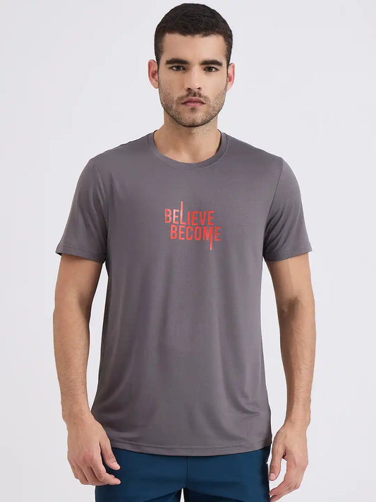 SG H1MT84151 Men Dark Grey T-Shirt