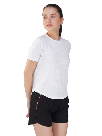 SG Women'S Round Neck T-Shirt for Womens & Girls | Ideal for Trail Running, Gym Fitness & Training, Jogging, Regular & Fashion Wear