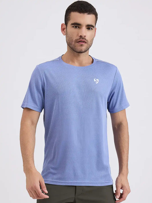 SG H2MT83671 Men Lavender Violet T-Shirt