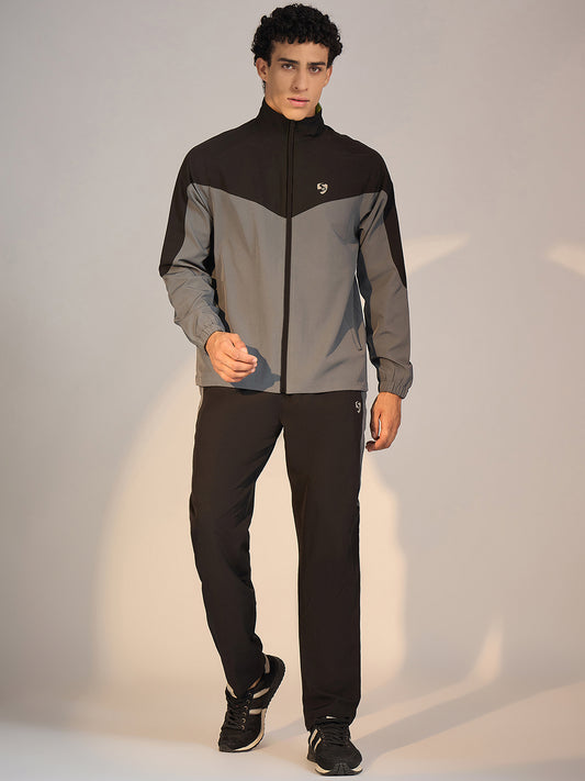 TRACKSUIT MEN SG H4MTS8237 BLACK/DR. GREY