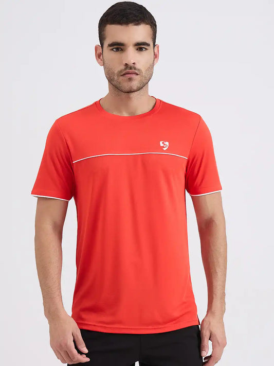 SG H1MT83702 Men Fiery Red T-Shirt