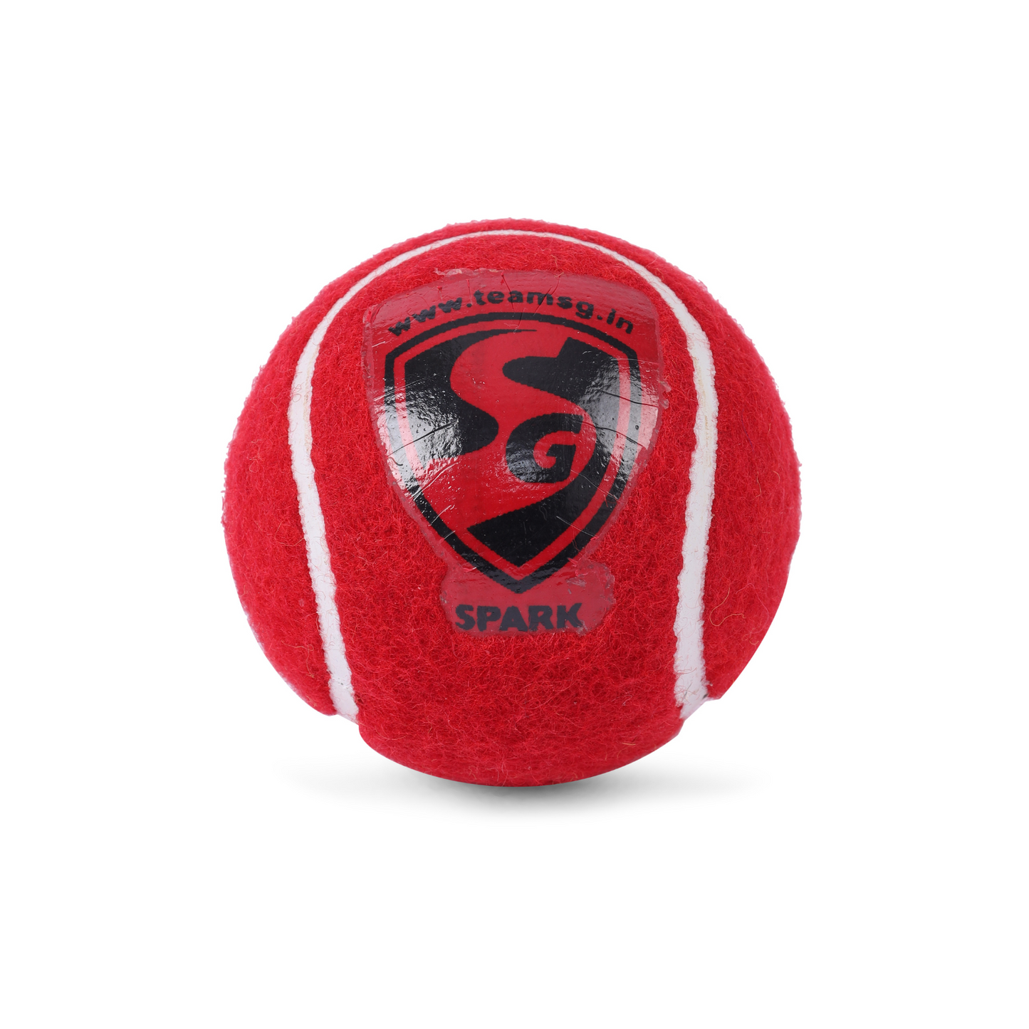 SG Spark Heavy Cricket Tennis Ball (Red)