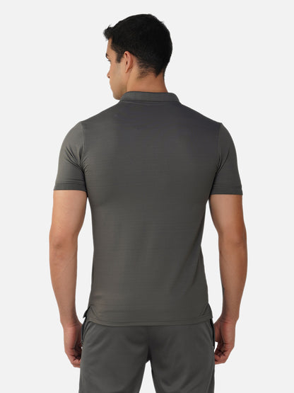 SG Regular Comfort Fit Polo T-Shirt For Mens & Boys, Slate Grey & Sage Green | Ideal for Trail Running, Fitness & Training, Jogging, Gym Wear & Fashion Wear