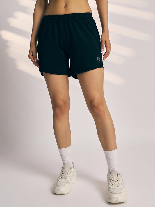 SHORTS WOMEN SG H3WS8271 BLACK/WHITE
