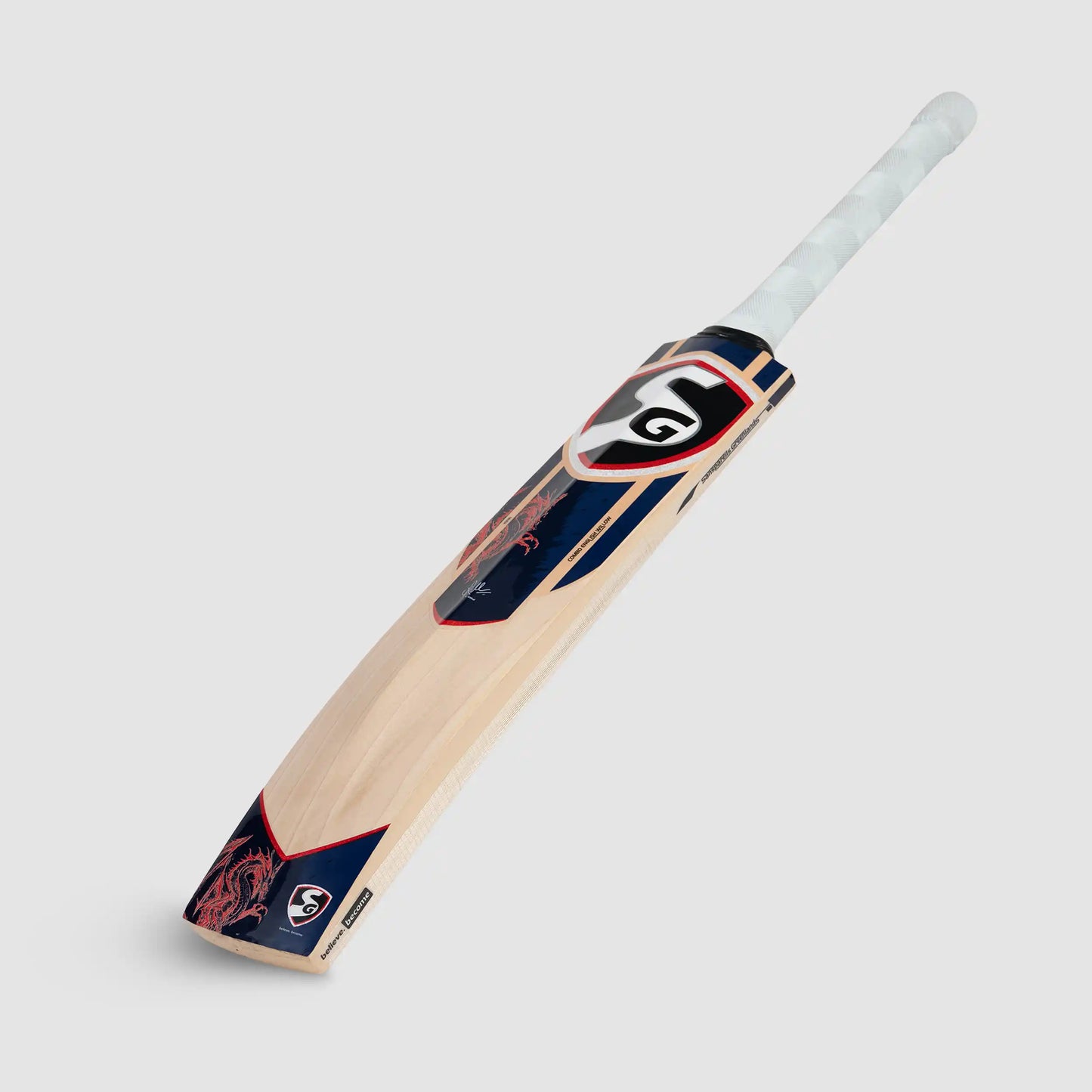 SG KLR Smash English and Kashmir Combo Cricket Bat