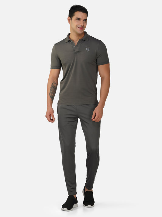 SG Regular Comfort Fit Polo T-Shirt For Mens & Boys, Slate Grey & Sage Green | Ideal for Trail Running, Fitness & Training, Jogging, Gym Wear & Fashion Wear