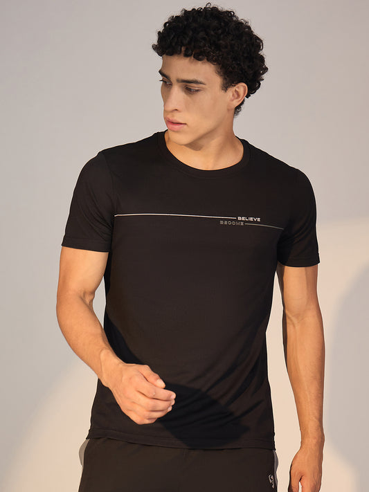 T-SHIRT MEN SG H3MT8210 BLACK