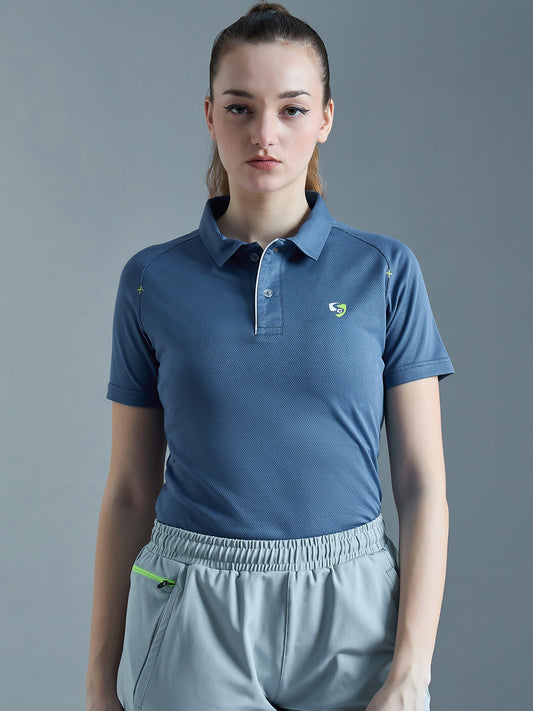 SG Jacquard Polo T-Shirt For Women And Girls