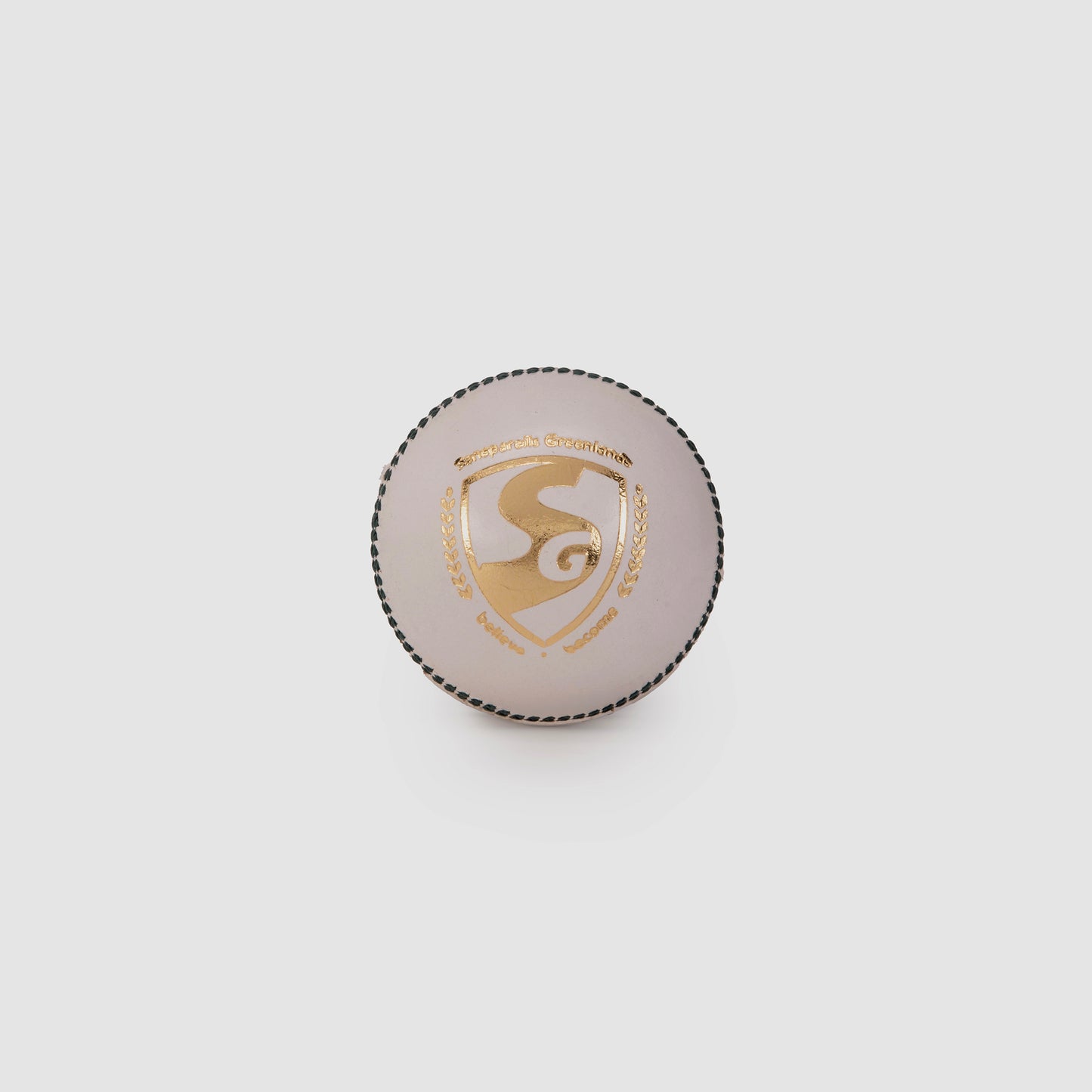SG Shield 20 White Leather Cricket Ball