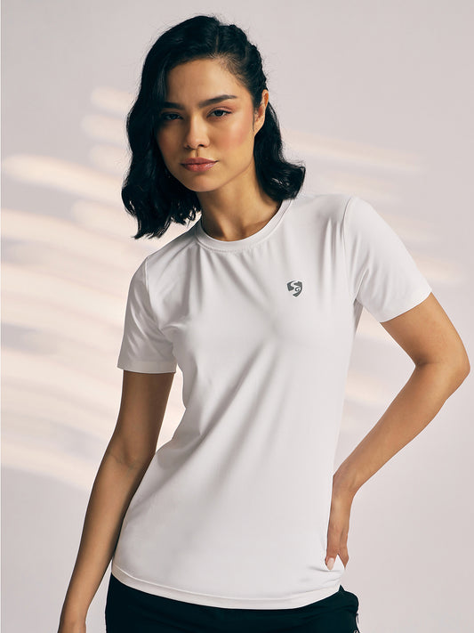 T-SHIRT WOMEN SG H3WT8261 WHITE