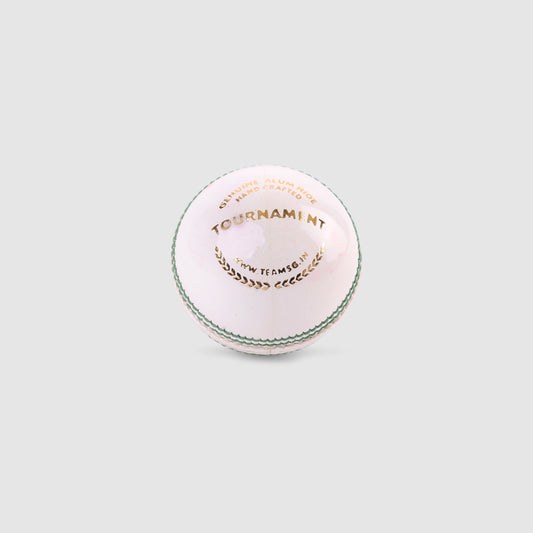 SG Tournament White Cricket Leather Ball