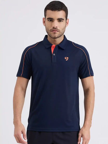 SG H1MP83792 Men Navy/Navy Polo T-Shirt