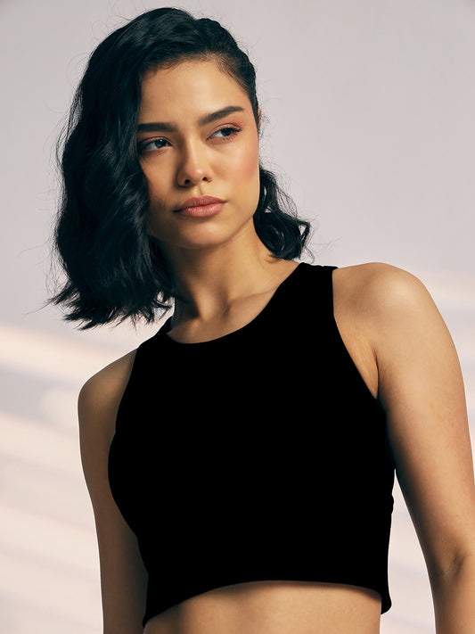 SPORTS BRA WOMEN SG H3WSB8253 BLACK