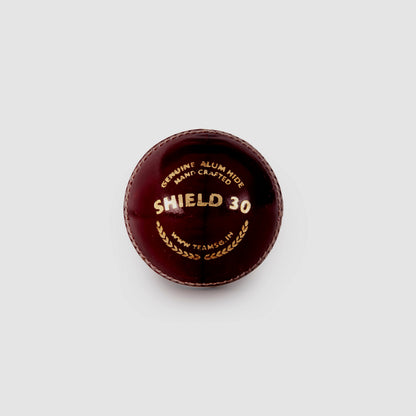 SG Shield 30 Red Cricket Leather Ball