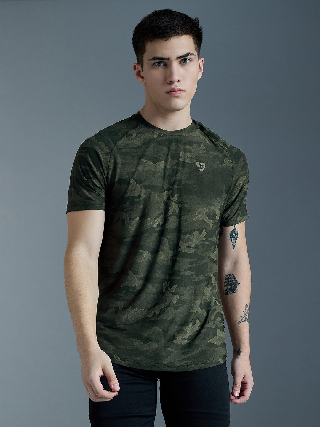 SG Camo Print COR T-Shirt For Men And Boys