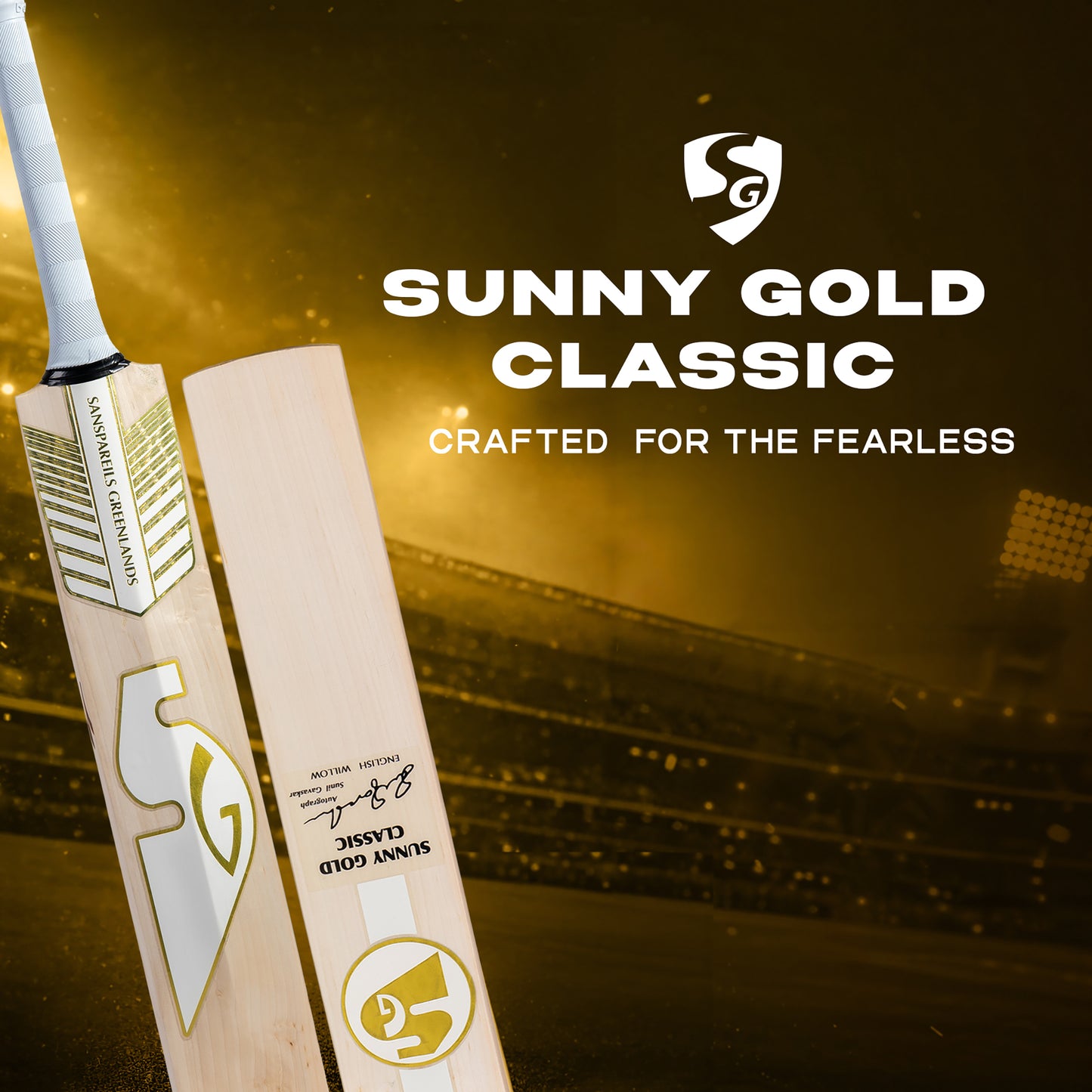 SG Sunny Gold Classic English Willow Cricket Bat