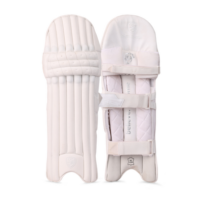 SG Hilite White Cricket Batting Legguard (Batting Pad)