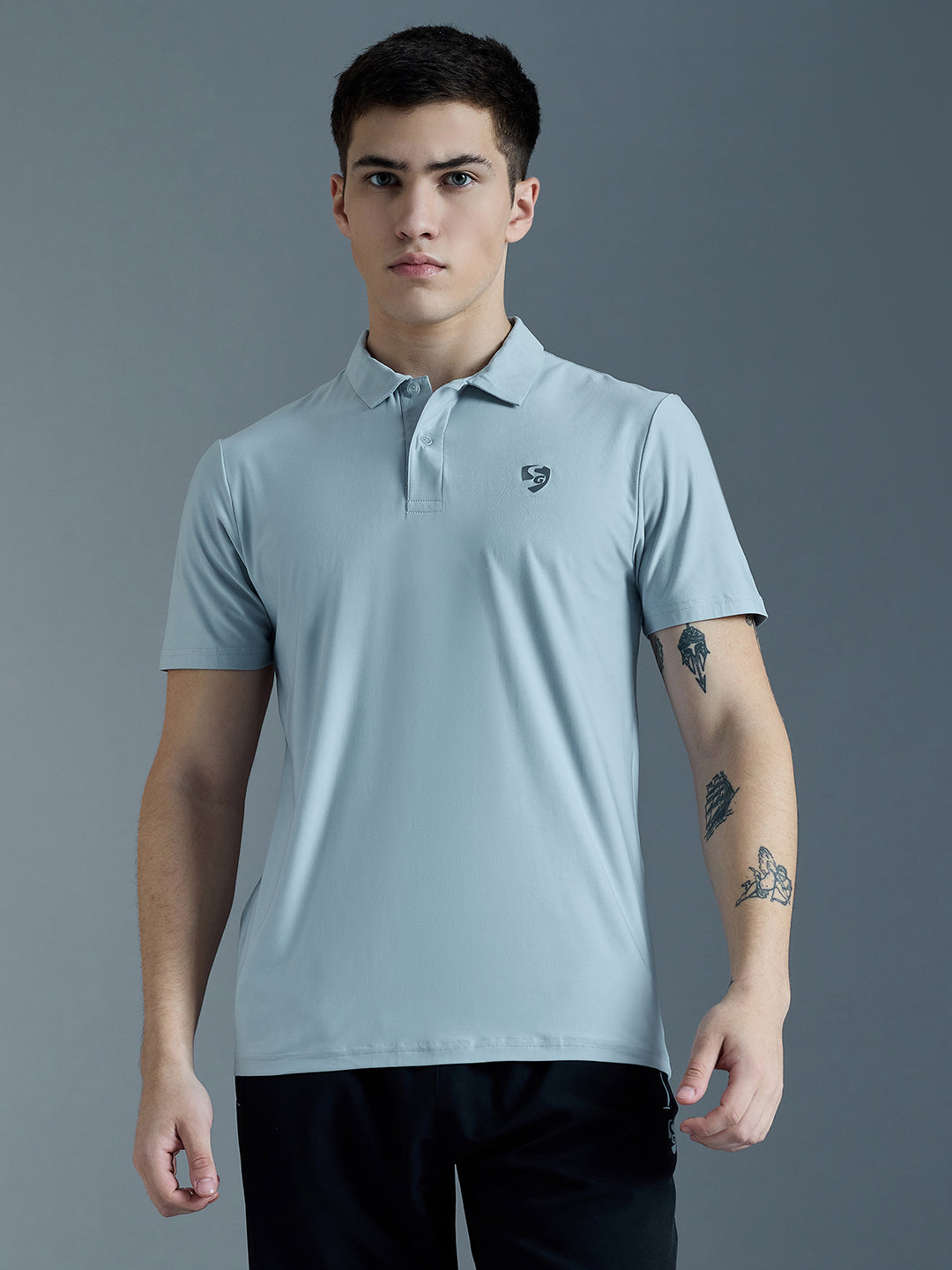 SG Poly Spandex COR Polo T-Shirt For Men And Boys