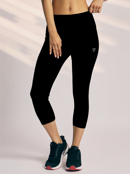 LEGGINGS WOMEN SG H3WL8277 BLACK