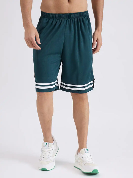 SG H2MS83973 Men Forest Green Shorts